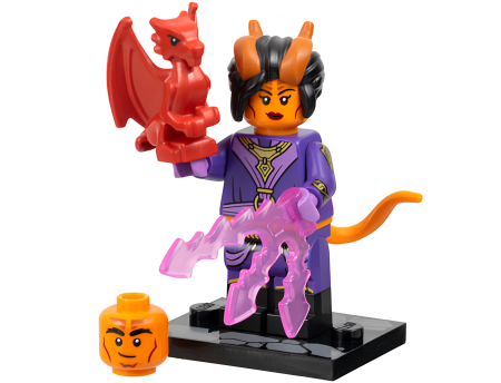 Минифигурка LEGO 71047 Dungeons & Dragons Tiefling Sorcerer coldnd-3 N